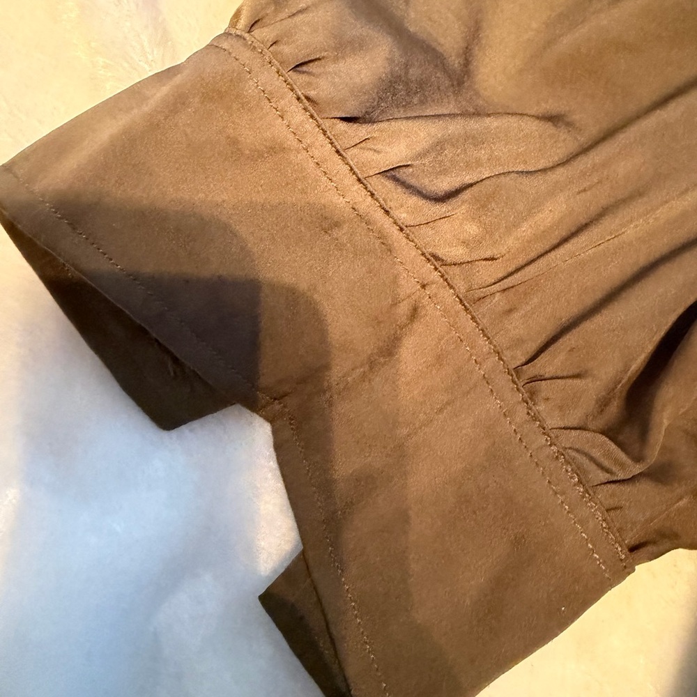 Calvin Klein Jeans Olive Button-Down Shirt - Picture 6 of 10